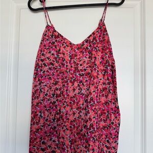 Nine West Pink and Red Floral Camisole
